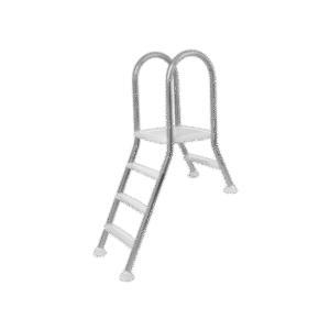 Partially in Ground Ladder with platform